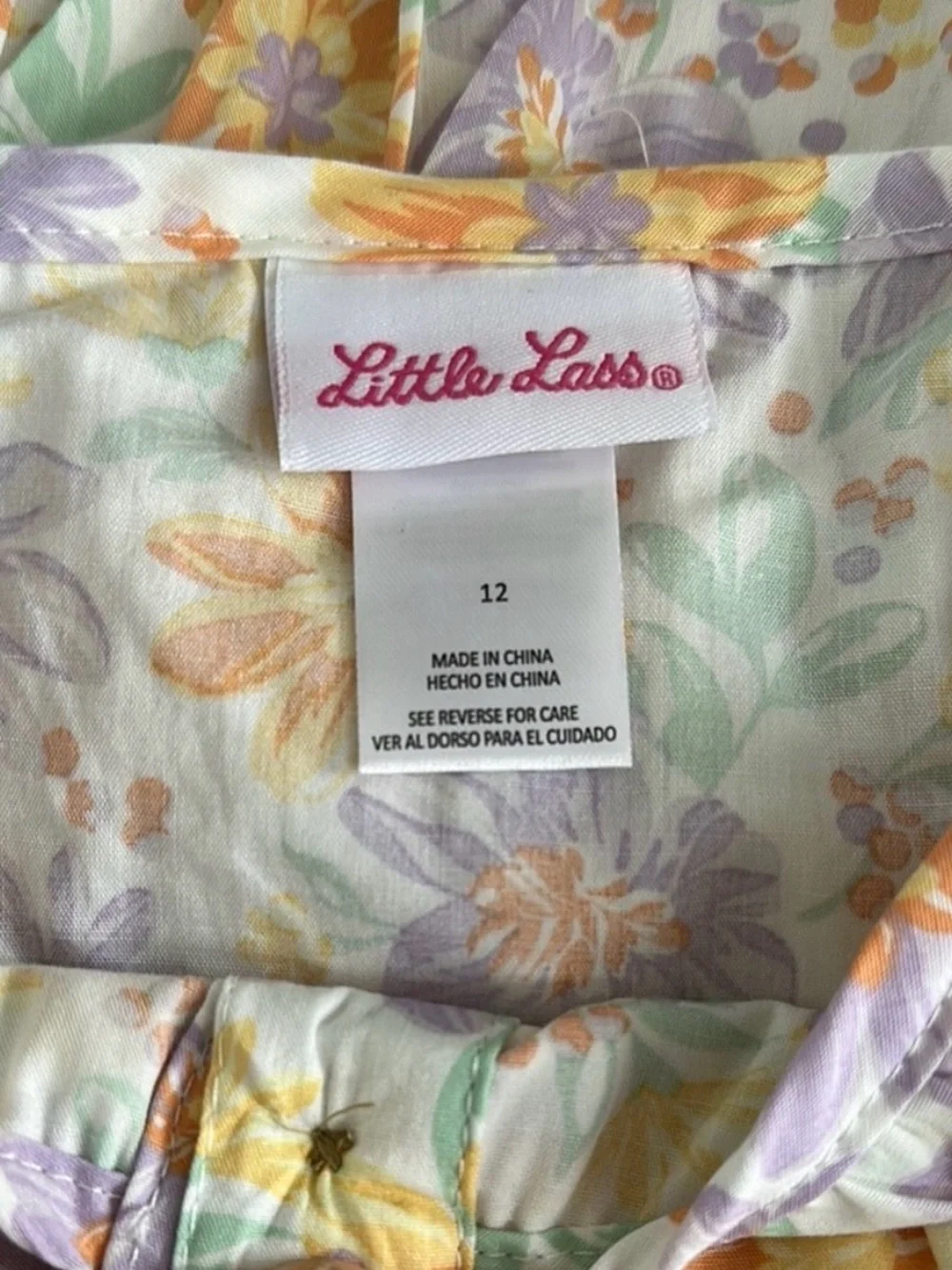 6 piece assorted summer Girls Bundle, size 12, new/like new